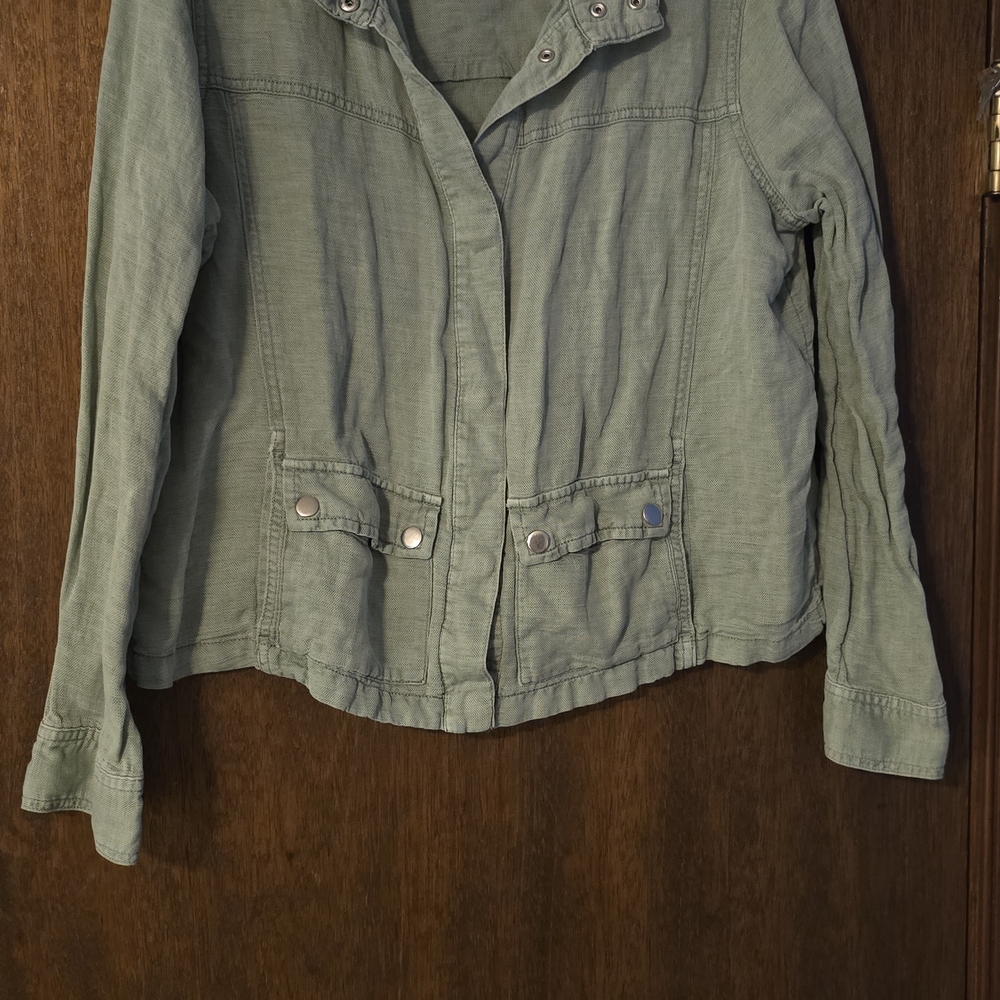 Christian Siriano Sage Utility Jacket
